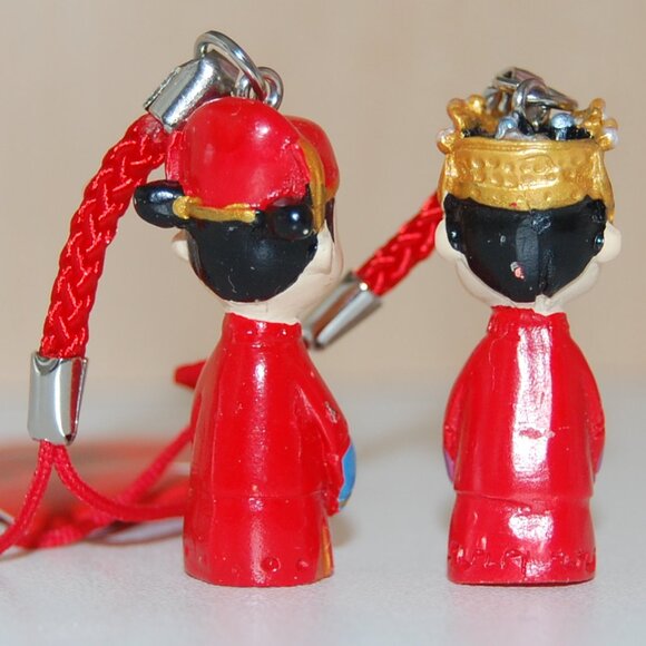 NWT Feng Shui Red Charms, Miniature Chinese Couple - Picture 9 of 9